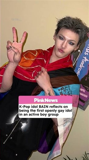 K-pop idol BAIN has opened up about life one year on from coming out, becoming the first openly gay