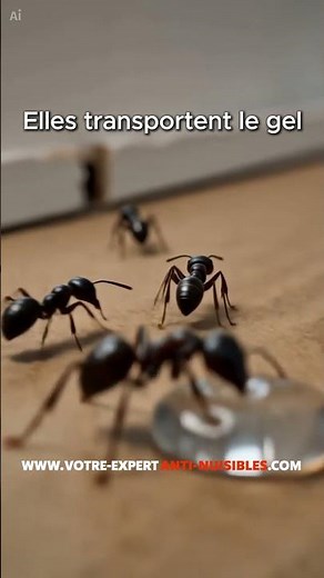 Une goutte de ARI GEL suffit à éliminer les fourmis