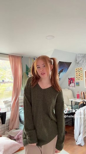 Pig tails and a messy room