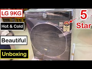 LG 9KG Front Load Washing Machine FHV1409ZWB || Best Washing Machine || LG Washing Machine Unboxing