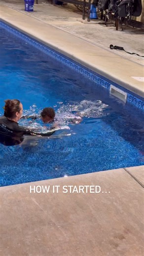 We’ve always taught our kids how to swim… but this time felt different. With a pool now in our backyard, we knew water safety wasn’t optional—it was necessary. In just two months with Infant Swimming Resource (ISR)… watching her go from scared… needing help to float… to calmly rolling onto her back on her own… Yeah, this right here gave us peace. And yes… those winter clothes at the end? That’s intentional. They teach them to survive in any circumstance. It’s not just swimming. It’s survival. 💛