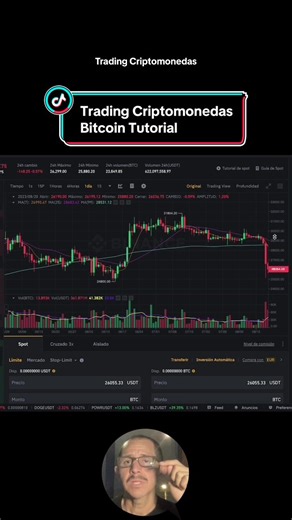 Trading Criptomonedas Tutorial Interface #binance #tradingcriptomonedas #bitcoin #tradingvideo