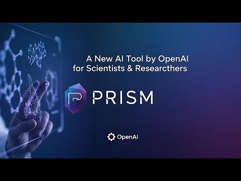 OpenAI Prism Explained | New AI Tool for Scientists & Researchers