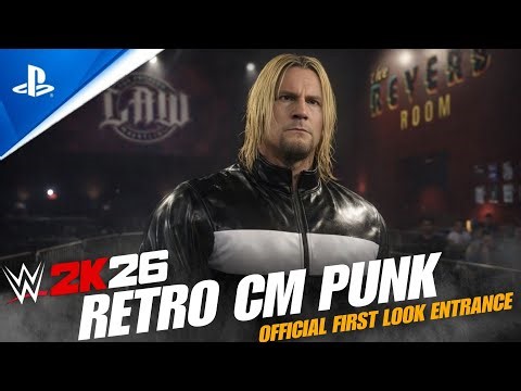 WWE 2K26 Retro CM Punk ROH Official First LOOK Entrance | Side-By-Side Comparison With 2K25 !