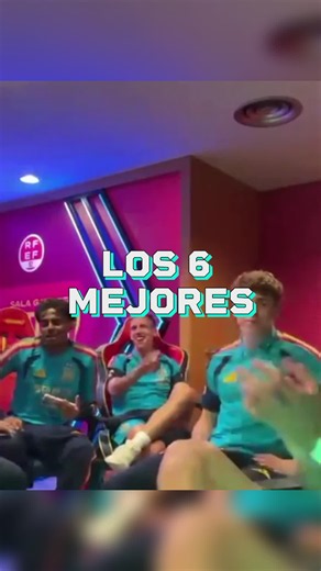 😂 LOS 6 MEJORES MOMENTOS del AMONG US con la SELECCIÓN Los jugadores de España se juntaron con streamers como Ibai, Pereira y AuronPlay para jugar al Among Us 👀 Traiciones, acusaciones y momentos completamente surrealistas. 🤣 ¿Con cuál os quedáis? #SeleccionEspañola #AmongUs #Ibai #AuronPlay #Futbol #Top