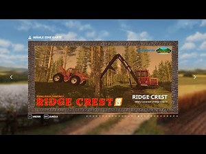 FS19 Ridge Crest Logging Map Fly Thru