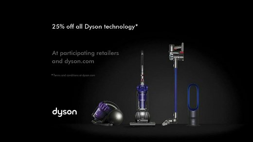 Dyson Black Friday TV Spot, 'From Vacuums to Fans'