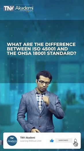 WHAT ARE THE DIFFERENCE BETWEEN ISO 45001 AND THE OHSA 18001 STANDARD?