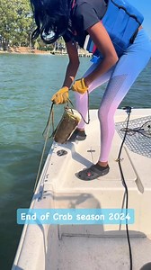 Farewell crab season 2024! I can’t wait until next season. Stay tuned to see how many bags of crab meat I packed for off season. #crabber #recreationalcrabber #crabbing #rivahsistah | Rivah Sistah