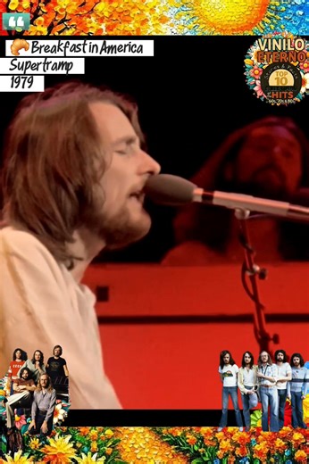 🥐 Breakfast in America – Supertramp (1979) Dentro del icónico álbum que lleva el mismo nombre, “Breakfast in America” se convirtió en una de las piezas más entrañables y distintivas de Supertramp. Escrita por Roger Hodgson en su juventud, mucho antes de que la banda alcanzara el éxito mundial, la canción refleja una mirada ingenua y casi caricaturesca sobre Estados Unidos, visto desde la distancia de un joven británico lleno de sueños. Con un estilo alegre, breve y juguetón, el tema juega con i