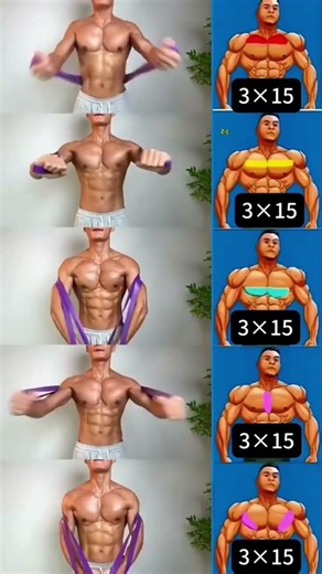 Chest Blast exercises| Get a wide and strong chest| #fitness #bbfit #chestpress #athleanx #shots