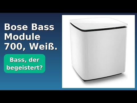 BEWERTUNG (2025): Bose Bass Module 700, Weiß. WESENTLICHE Einzelheiten
