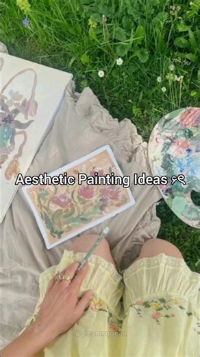 Aesthetic Painting Ideas🎐 (part-2) #shorts #aesthetic #painting