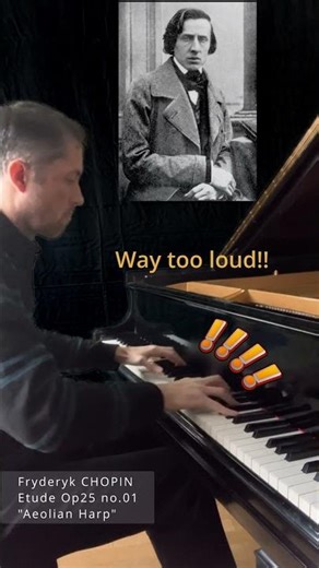 Work in progress - Chopin's Aeolian Harp Etude Op25no1