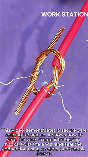 Expert Electrician's Guide to Secure Wire Splicing #worker #process #electrician #wiresplicing #diy