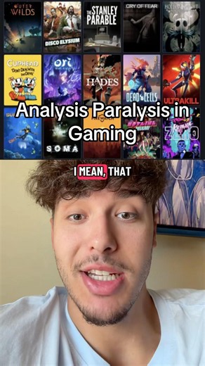 I spend more time looking through my steam library than playing. How do I fix this?