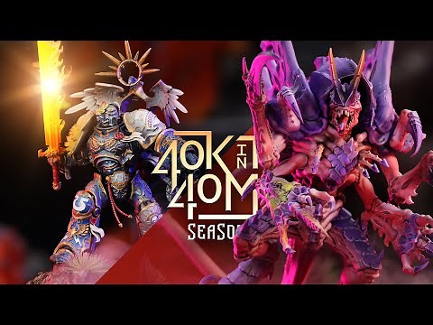 Space Marines Ironstorm vs Tyranids Crusher Stampede. Warhammer 40k in 40 minutes battle