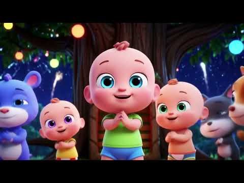 Tick Tock in the Treehouse | Newborn Baby Songs & Nursery Rhymes | Fun 3D Kids Songs #kidssongs