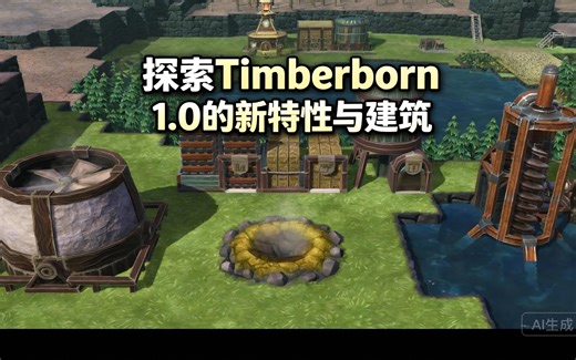 [中配]探索Timberborn 1.0的新特性与建筑 - Zeddic