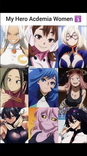 POV: My favorite women in My Hero Academia 🛐✨