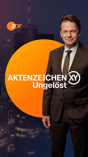 Eine neue Folge 'Aktenzeichen XY... Ungelöst' heute im ZDF! 🚨 🕵🔎 Rudi Cerne und die Kripo zählen wieder auf eure Mithilfe! Die aktuelle Ausgabe sucht nach neuen Hinweisen in fünf Fällen. 🎬 Um die neue Folge nicht zu verpassen: Heute Abend um 20:15 Uhr den TV einschalten oder nach Veröffentlichung im #ZDF streamen: 🔗 https://kurz.zdf.de/4l9/ | ZDF