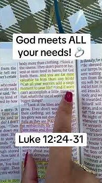 Stop Worrying! The Secret God Wants You to Know 🌾 | Luke 12:24-31