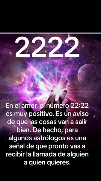Significado del número 22:22 en el amor y la numerología