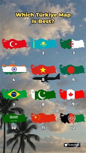 Which Map Of Turkiye Is The Best?🌍 #geography