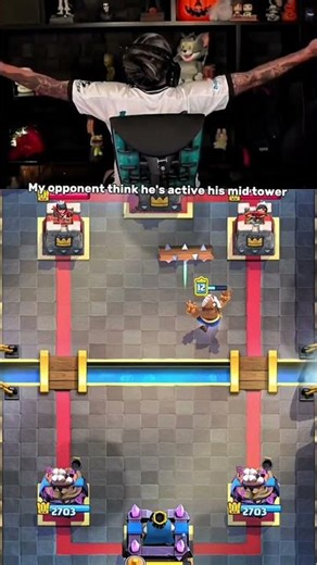He Thought He Activated King Tower… But Then THIS Happened 😂💀 | Clash Royale