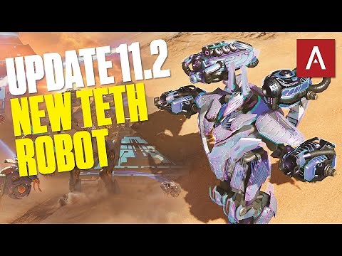 War Robots - NEW Steel Teth With Pshent Deshret & Hedjet Weapons [Update 11.2]