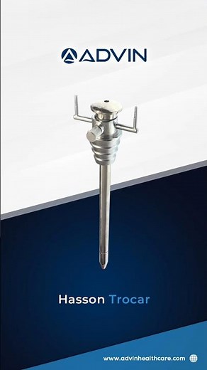 Hasson Trocar #advinhealthcare #laparoscopysurgery #hassontrocar #laparoscopictrocar #laparoscopy