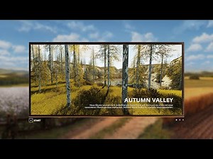 FS19 Autumn Valley Logging Map Fly Thru