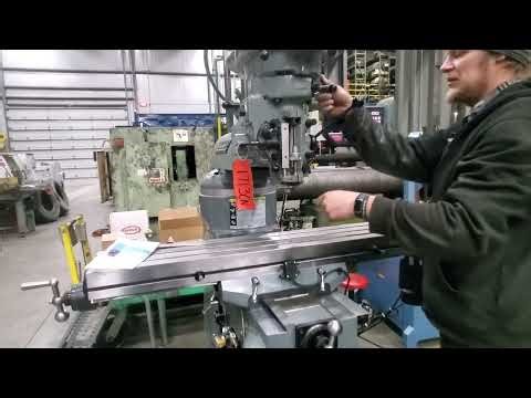 Bridgeport Series I Vertical Mill Operation