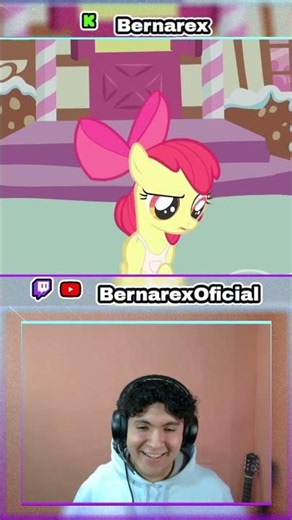 SHE'S CRAZY ABOUT HER CUTIE MARK XD #shorts #mylittlepony #mlp #applebloom #reaction