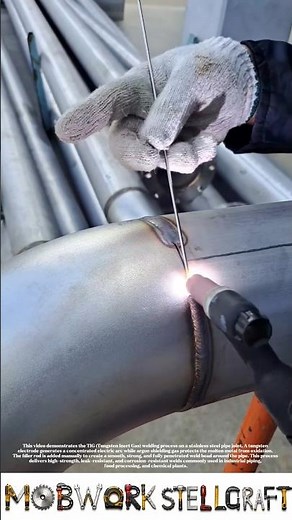 Master TIG Pipe Welding Skills | Perfect Stainless Steel Pipe Weld