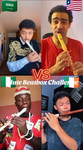 Flute Beatbox challenge on tutorial#flute #beatbox #music #song #agt #bgt #simon #sofia #flutebeatbox