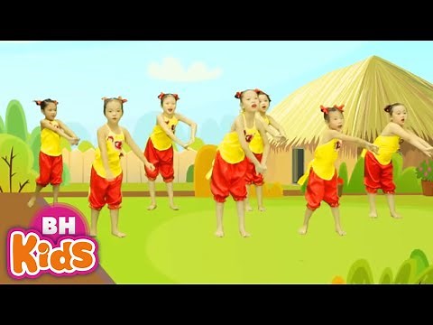 Múa Hát Thiếu Nhi Tập Tầm Vông ♫ Nhạc Thiếu Nhi Vui Nhộn Hay Nhất Bé Vui Múa Hát