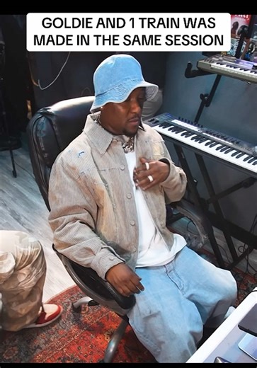 Goldie and 1 Train was made in the same session #goldie #1train #asaprocky