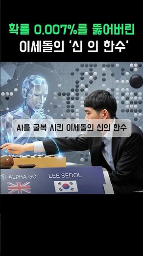 Lee Sedol, the first and last victory in human history against 'Divine Move' AlphaGo #LeeSedol #A...