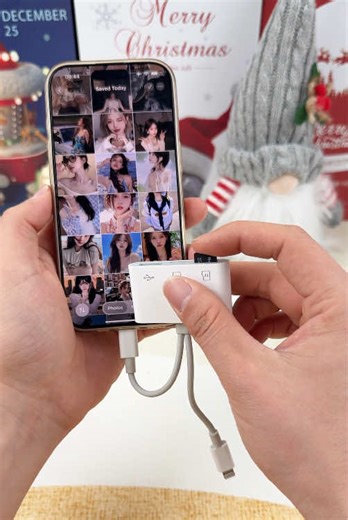 Running Out of Storage? This Simple Adapter Solves It #StorageSolution #FileBackup #PortableStorage #MicroSD #EasyBackup