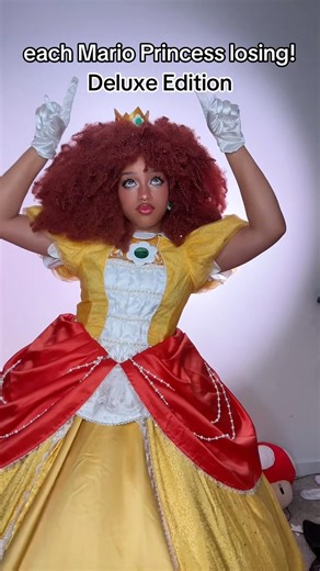 The Mario Princesses Losing (Deluxe) #princesspeach #princessdaisy #rosalina #cosplay