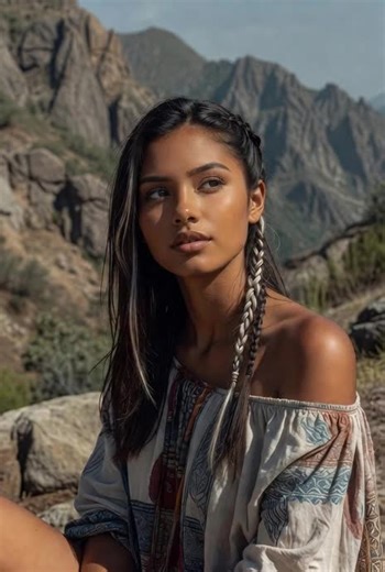 The valley of wonder 🏔️ #braids #woman #pretty #gorgeous #beautiful | braids