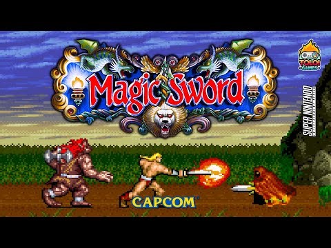 Magic Sword [SNES] Gameplay até zerar!