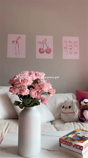 Apartment tour💗🎀 #aesthetic #music #pink #apartment #apartmenttour #housetour