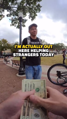 Helping a Stranger Fix His Bike: A Small Act of Kindness