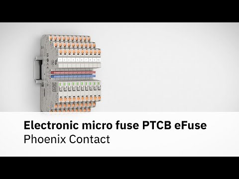 PTCB eFuse - The electronic micro fuse for the DIN rail