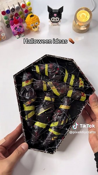 Easy DIY Halloween Candy Ideas ⚰️🍬#diy #craft #viral #fpy #fpyシ | Halloween Ideas
