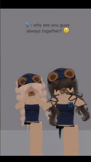 We go down together #roblox #besties