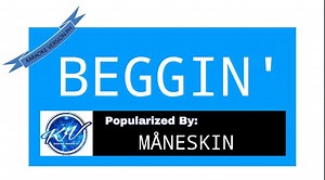 Beggin' Karaoke Version | Måneskin | Karaoke Version PH