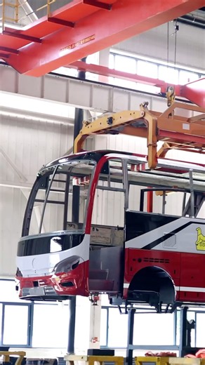 Just released a full video on YouTube about the factory of Golden Dragon 🚌#factory #bus #industry